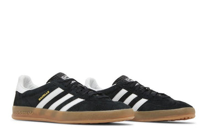 Adidas Gazelle Indoor Black White Gum