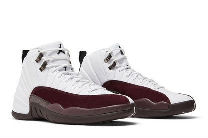 Air Jordan Air Jordan 12 Retro SP A Ma Maniére White Burgundy Crush - DV6989-100