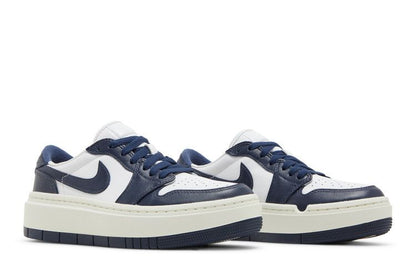 Air Jordan Air Jordan 1 Low Elevate White Midnight Navy Sail - DH7004-141