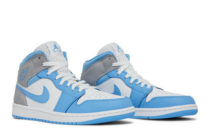 Air Jordan 1 Mid University Blue Grey