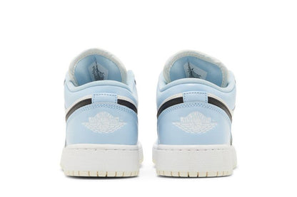 Air Jordan 1 Low Ice Blue Black