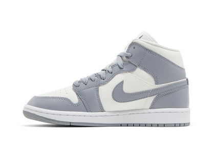 Air Jordan 1 Mid Grey Sail