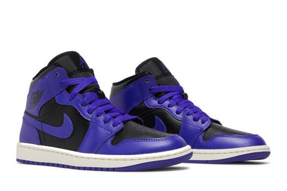 Air Jordan Air Jordan 1 Mid Purple Black - BQ6472-051