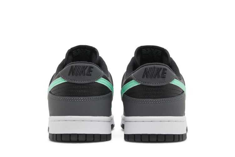 Nike Dunk Low Retro Black Green Glow