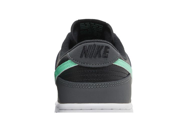 Nike Dunk Low Retro Black Green Glow