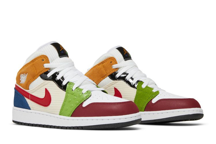 Air Jordan Air Jordan 1 Mid SE Patchwork - DR6957-100