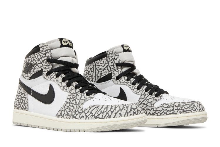 Air Jordan 1 Retro High OG White Cement