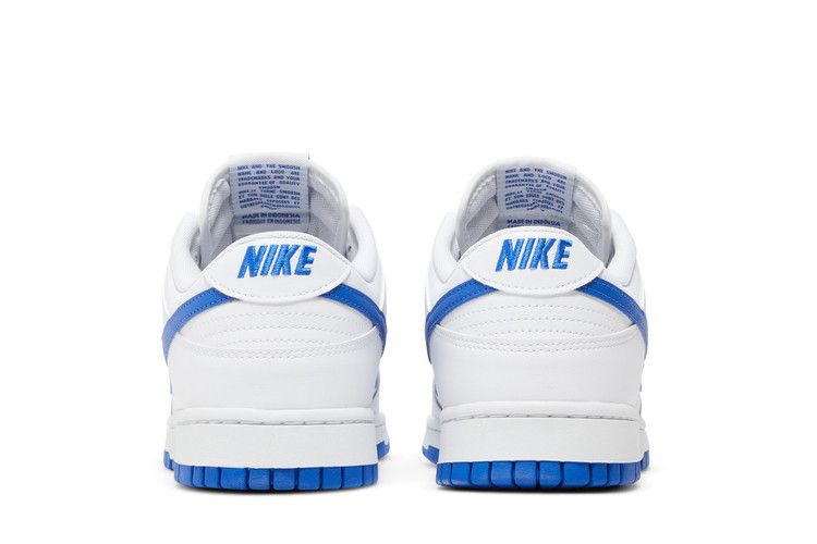 Nike Dunk Low White Hyper Royal