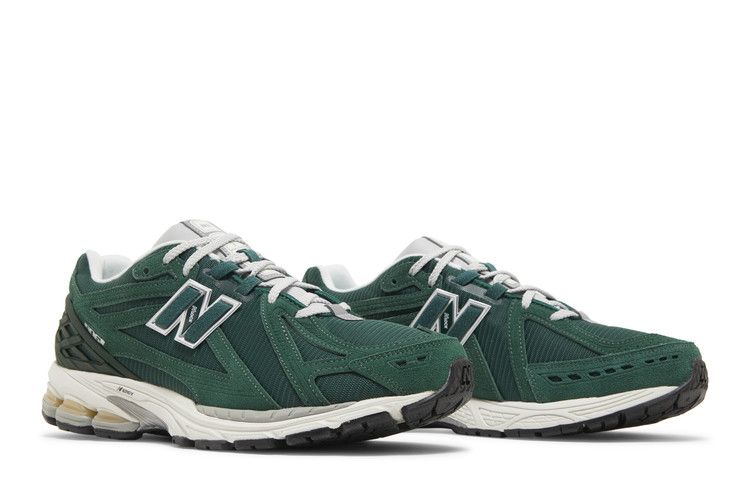 New Balance 1906R Green Suede Metallic Silver