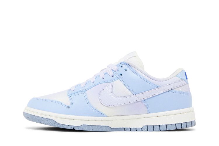 Nike Dunk Low White Blue Airbrush