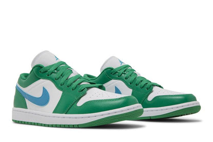 Air Jordan 1 Low Lucky Green Aquatone