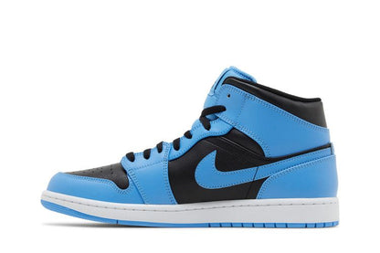 Air Jordan 1 Mid University Blue Black