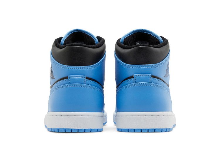 Air Jordan 1 Mid University Blue Black