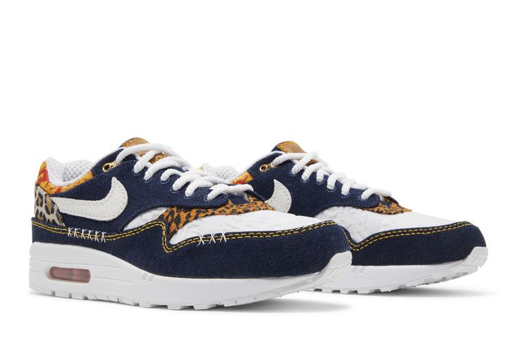 Nike Air Max 1 Premium Denim Leopard - FJ4452-432