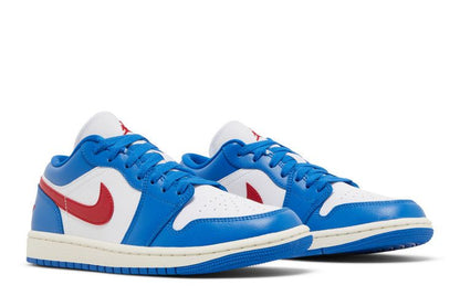 Air Jordan 1 Low Sport Blue Gym Red