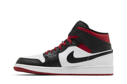 Air Jordan 1 Mid Gym Red Black Toe