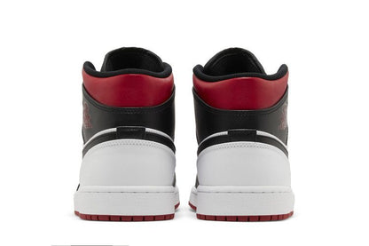 Air Jordan 1 Mid Gym Red Black Toe