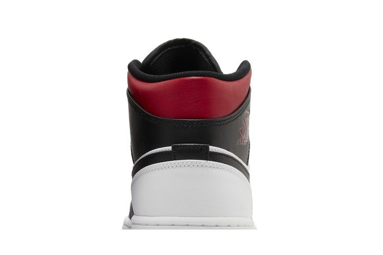 Air Jordan 1 Mid Gym Red Black Toe