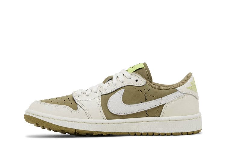 Air Jordan 1 Retro Low Golf Travis Scott Neutral Olive