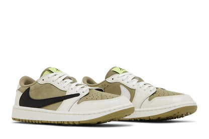 Air Jordan 1 Retro Low Golf Travis Scott Neutral Olive