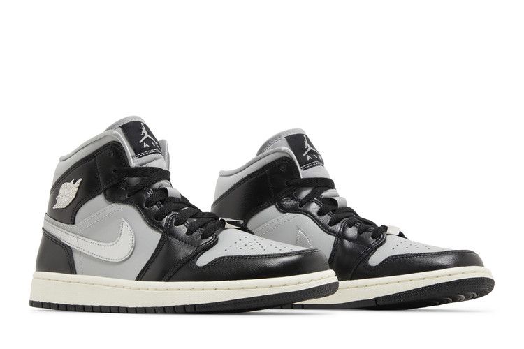 Air Jordan Air Jordan 1 Mid Black Chrome - FB9892-002