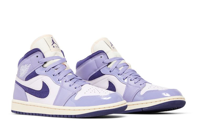 Air Jordan Air Jordan 1 Mid Purple Chenille - DZ3745-500