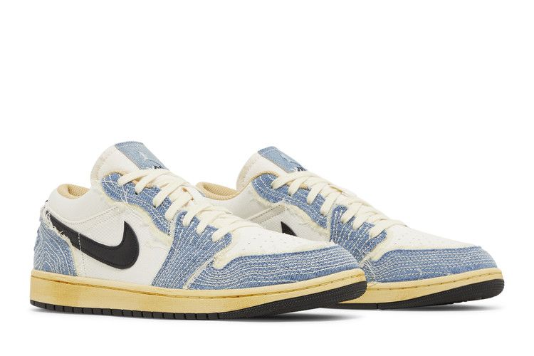 Air Jordan 1 Low SE WRMK Sashiko Denim