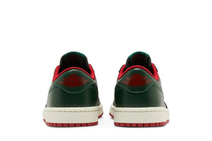 Air Jordan 1 Retro Low OG Gorge Green Varsity Red