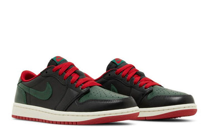 Air Jordan 1 Retro Low OG Gorge Green Varsity Red