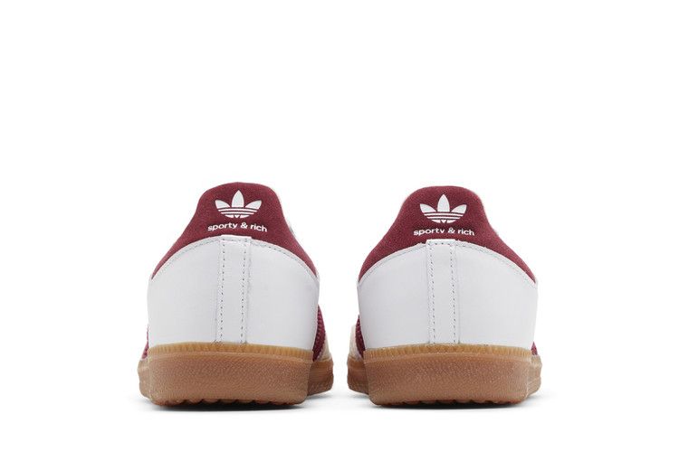 Adidas Samba OG Sporty & Rich White Core Burgundy