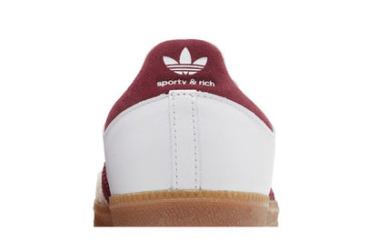 Adidas Samba OG Sporty & Rich White Core Burgundy