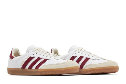 Adidas Samba OG Sporty & Rich White Core Burgundy