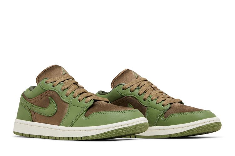 Air Jordan Air Jordan 1 Low SE Brown Kelp Sky J Light Olive  - FB9893-300