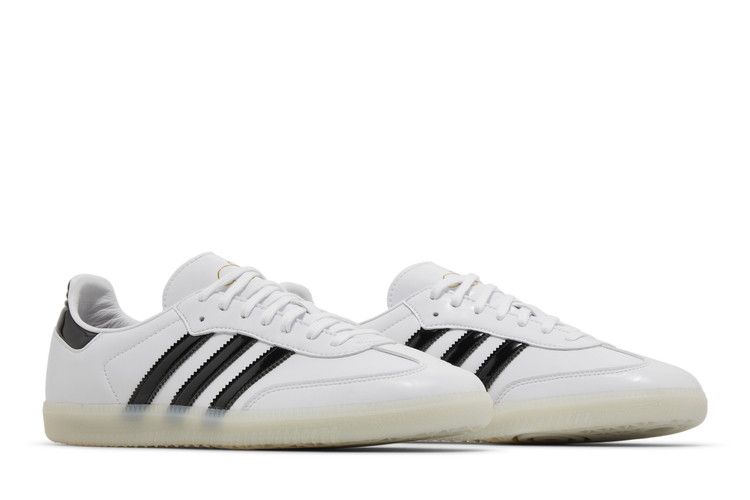 Adidas Samba Jason Dill White Black Patent - IE5158