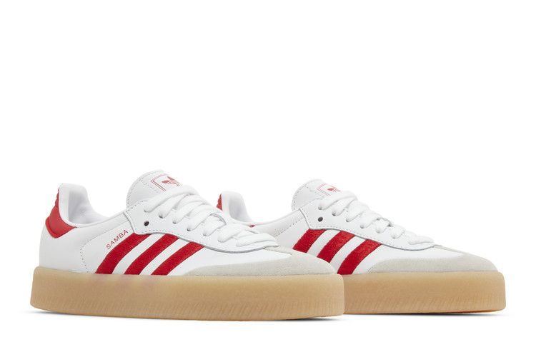 Adidas Sambae White Better Scarlet Gum - ID0438