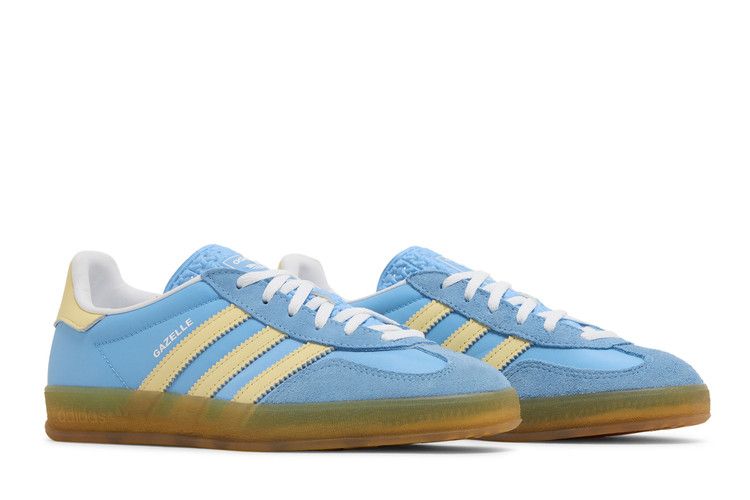 Adidas Gazelle Indoor Semi Blue Burst Almost Yellow - IE2960