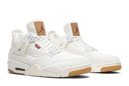 Air Jordan Air Jordan 4 Retro Levi's White - AO2571-100 / AQ9103-100