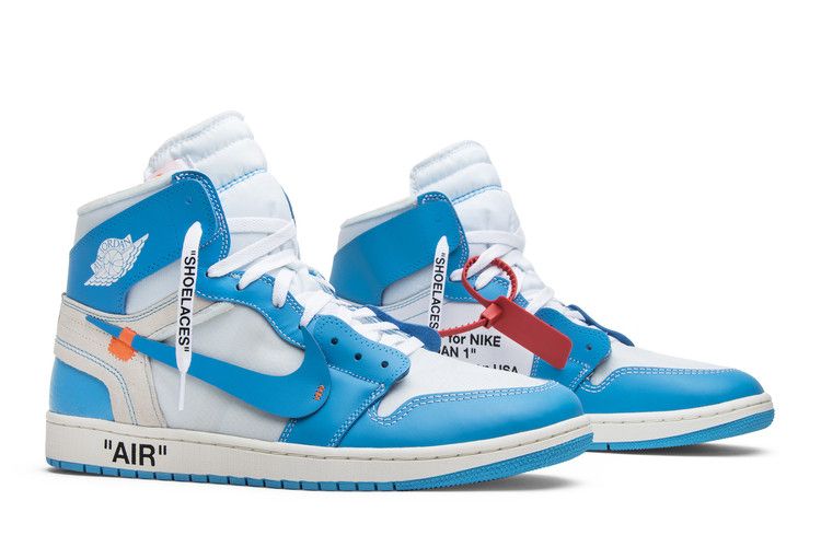 Air Jordan 1 Retro High Off-White University Blue