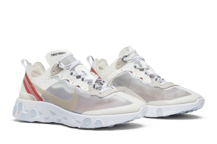 Nike React Element 87 Sail Light Bone - AQ1090-100