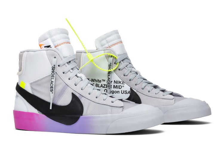 Nike Blazer Mid Off-White Wolf Grey Serena Williams "Queen" - AA3832-002