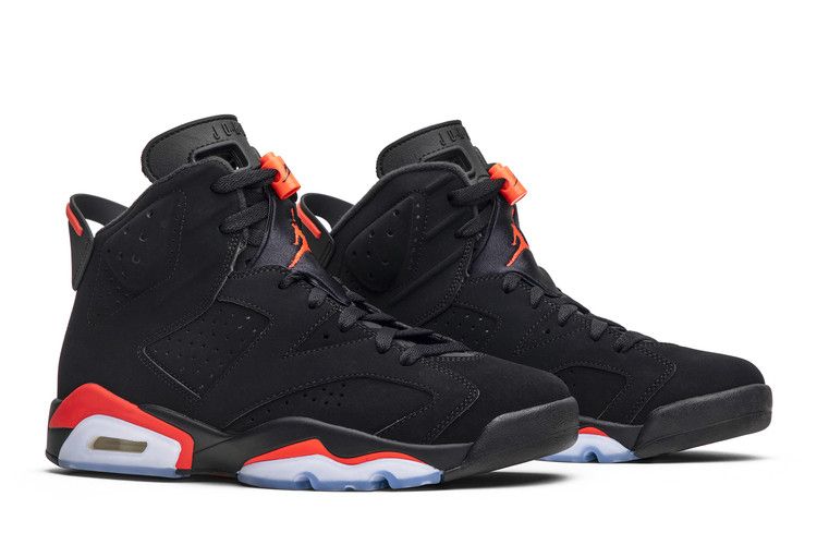 Air Jordan Air Jordan 6 Retro Black Infrared - 384664-060 / 384665-060