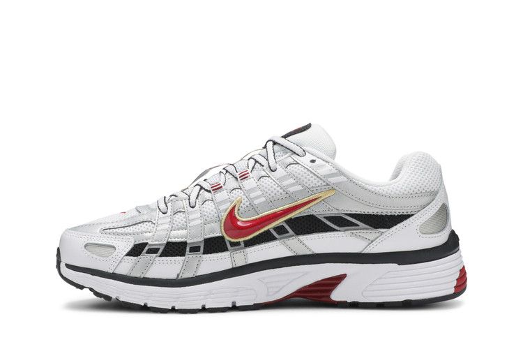 Nike P-6000 White Gold Red