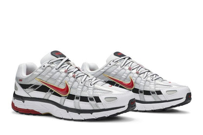 Nike P-6000 White Gold Red