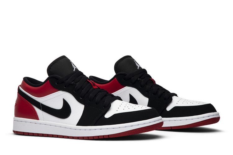 Air Jordan Air Jordan 1 Low Black Toe - 553558-116 / 553560-116