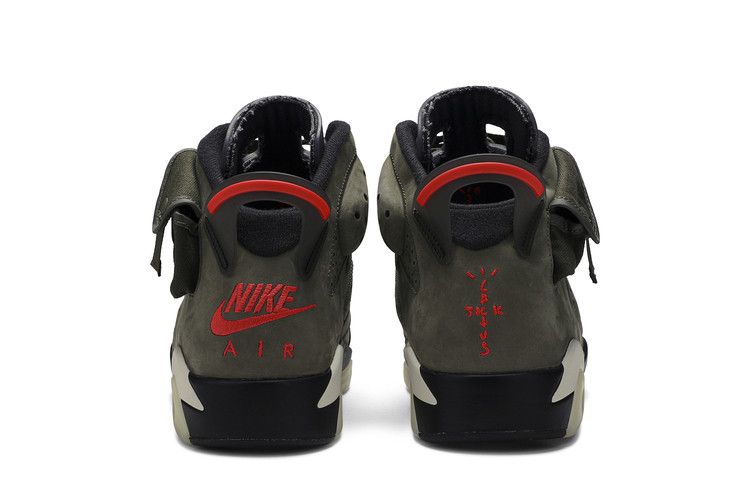 Air Jordan 6 Travis Scott Medium Olive