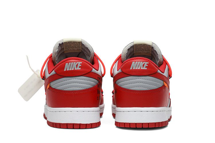 Nike Dunk Low Off-White University Red