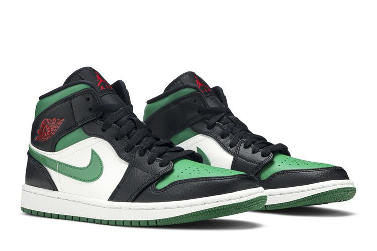 Air Jordan Air Jordan 1 Mid Pine Green - 554724-067 / 554725-067