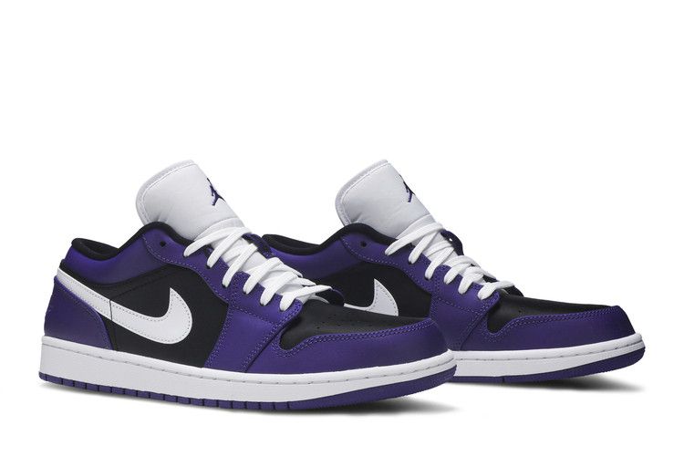 Air Jordan Air Jordan 1 Low Court Purple Black - 553558-501 / 553560-501