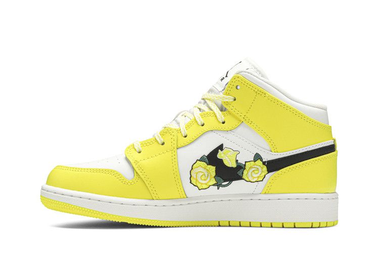 Air Jordan 1 Mid Dynamic Yellow