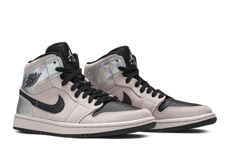 Air Jordan Air Jordan 1 Mid Dirty Powder Iridescent - BQ6472-602